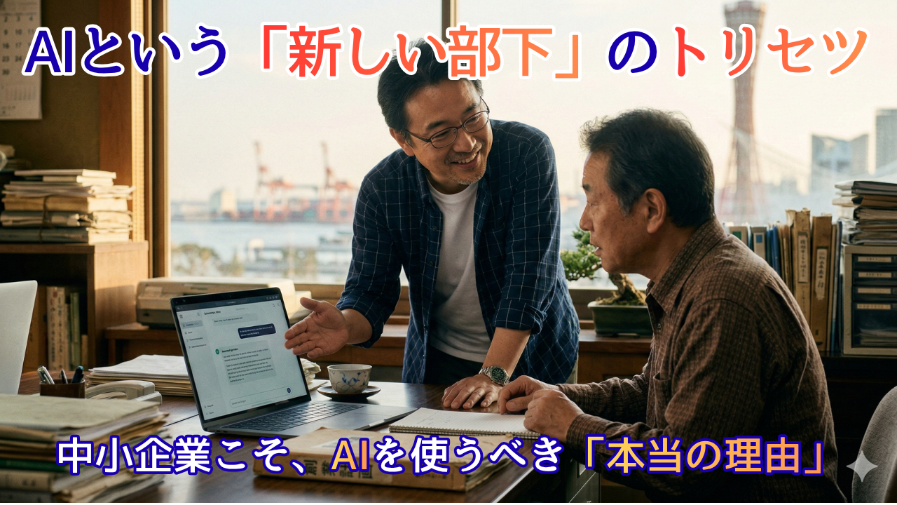 AIという『新しい部下』のトリセツ